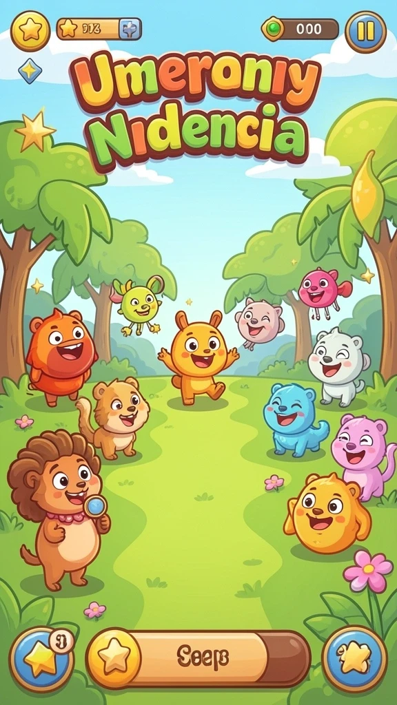 Tampilan antarmuka game yang menarik dan intuitif.