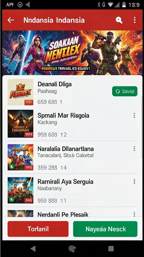 Salah satu level menantang dalam permainan.