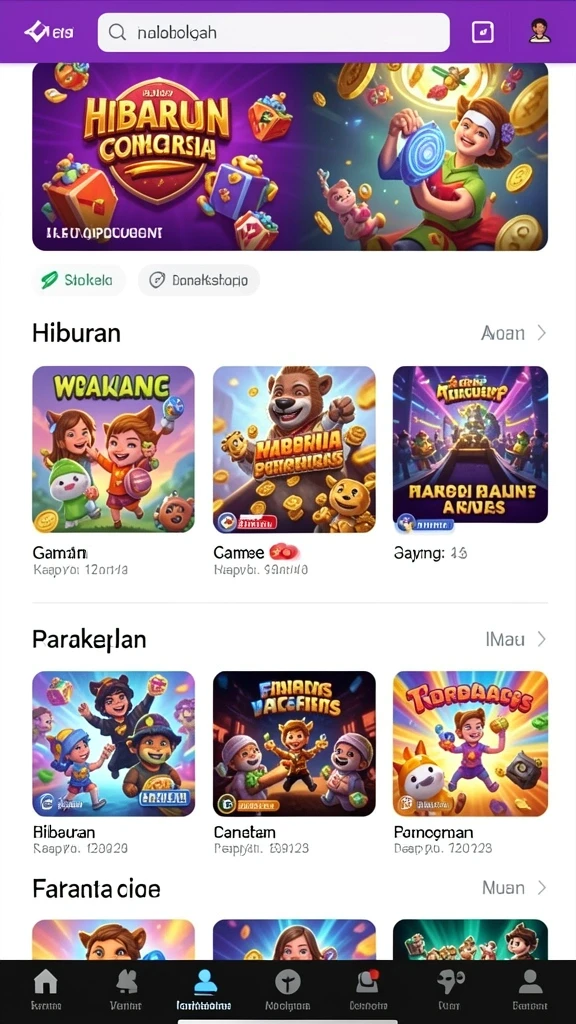 Penghargaan menarik setiap bulan.