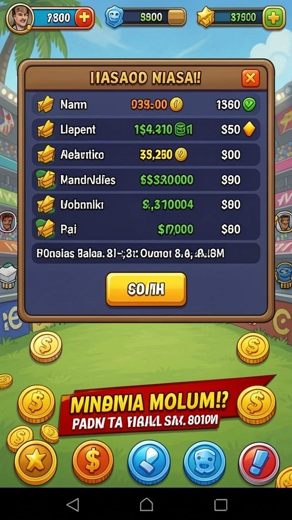 Tampilan fitur multiplayer yang seru dan interaktif.