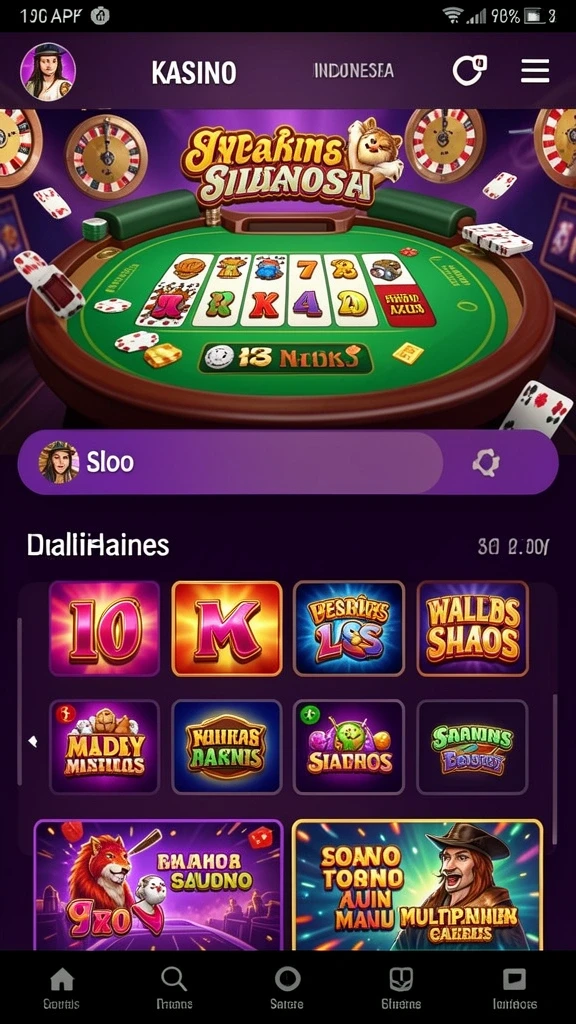 Grafik level yang menawan dan mendetail.