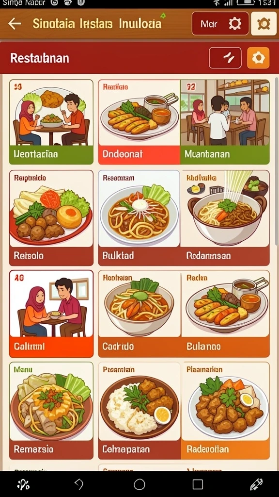 Grafis yang memukau membuat permainan lebih hidup.