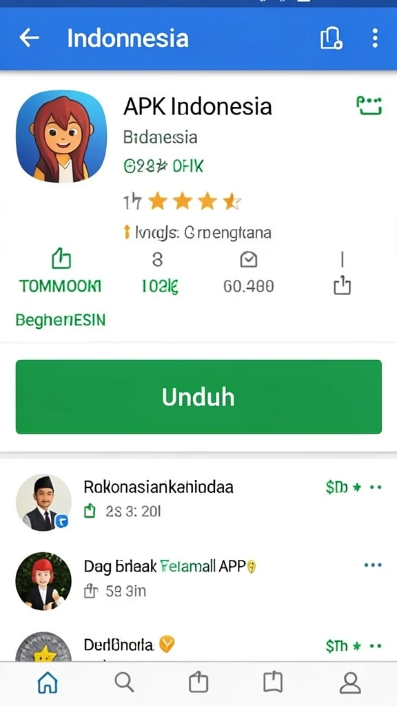 Tampilan antarmuka yang intuitif dan menarik.