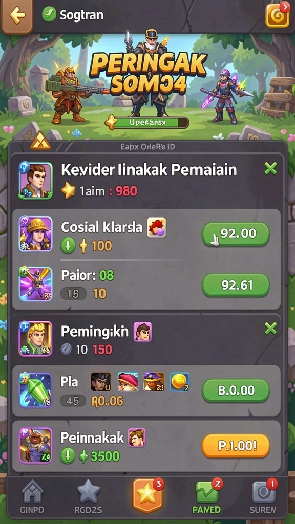 Beragam mode permainan yang menantang untuk dijelajahi.