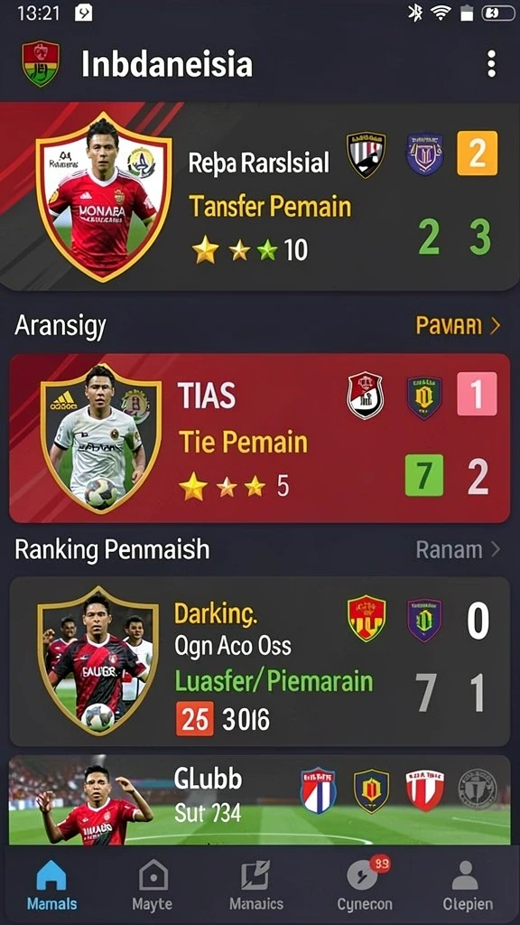 Tampilan antarmuka pengguna yang menarik dan mudah dipahami.