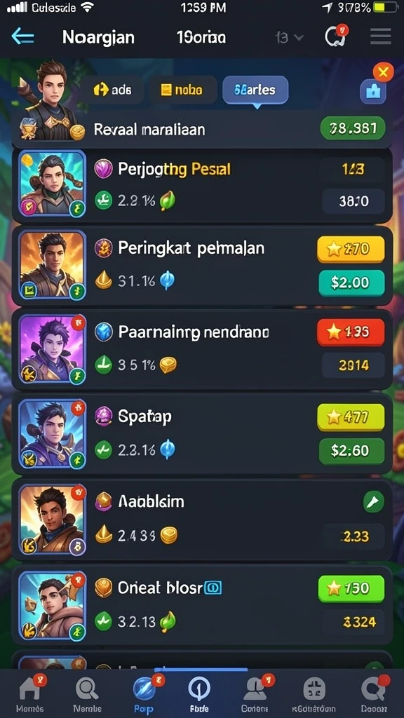 Tampilan antar muka yang user-friendly.