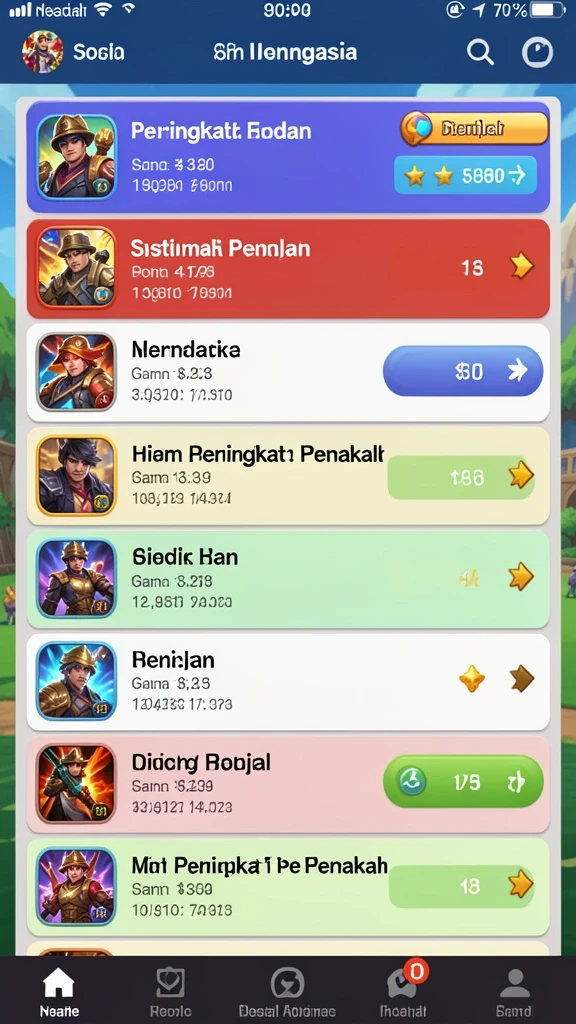 Tampilan antarmuka pengguna yang menarik dan mudah dinavigasi.