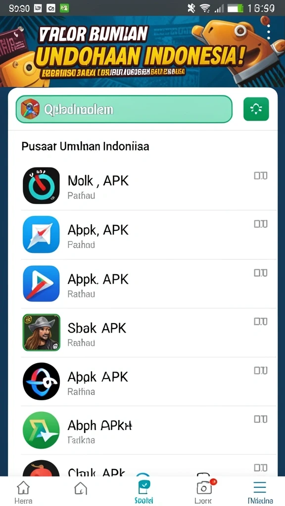 Karakter unik siap untuk dijelajahi.
