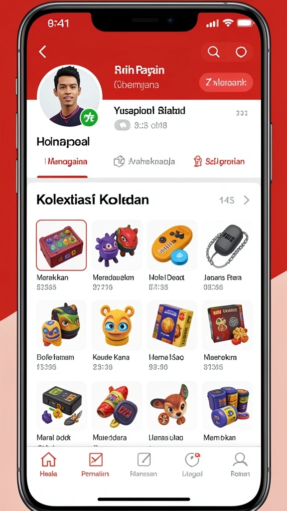 Tampilan menu utama LIGAMASTER77 yang menarik.