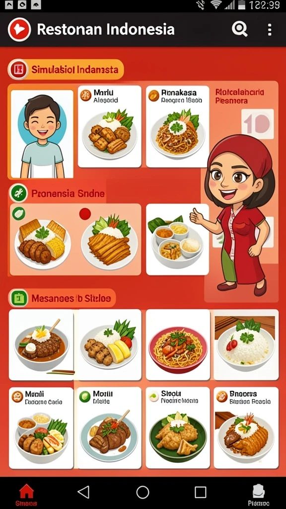 Berbagai karakter menarik dengan kemampuan unik.