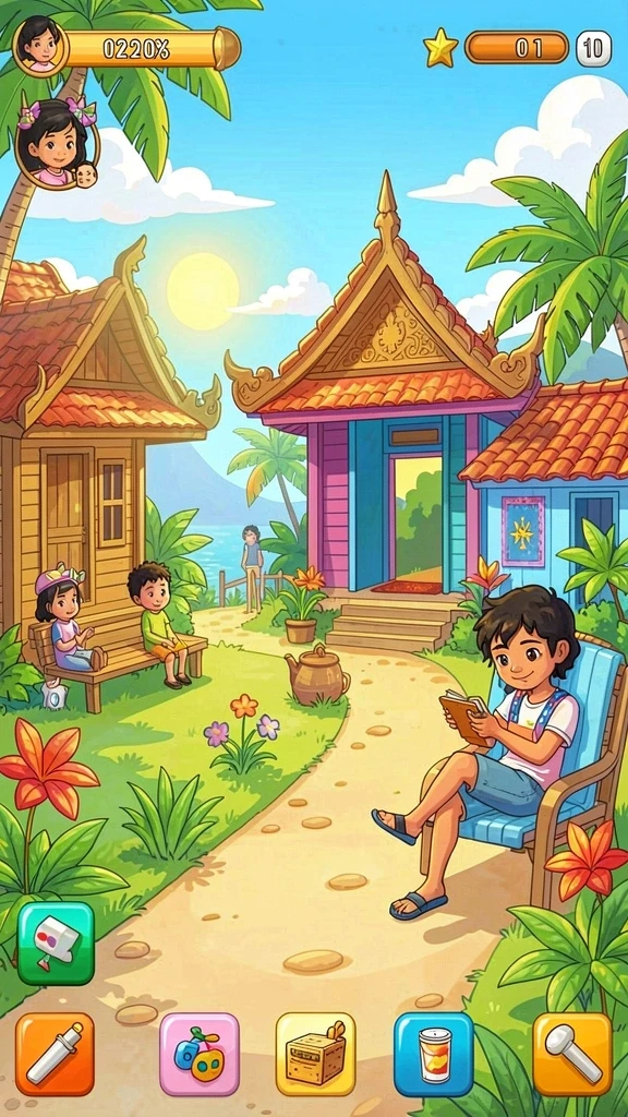 Tampilan antarmuka yang sederhana dan intuitif.