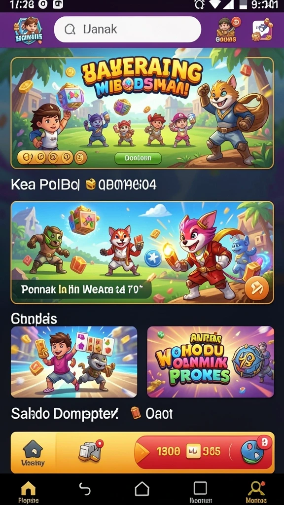 Reward menarik setelah menyelesaikan level