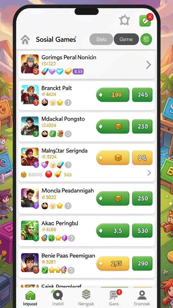 Tampilan antarmuka yang sederhana dan intuitif.