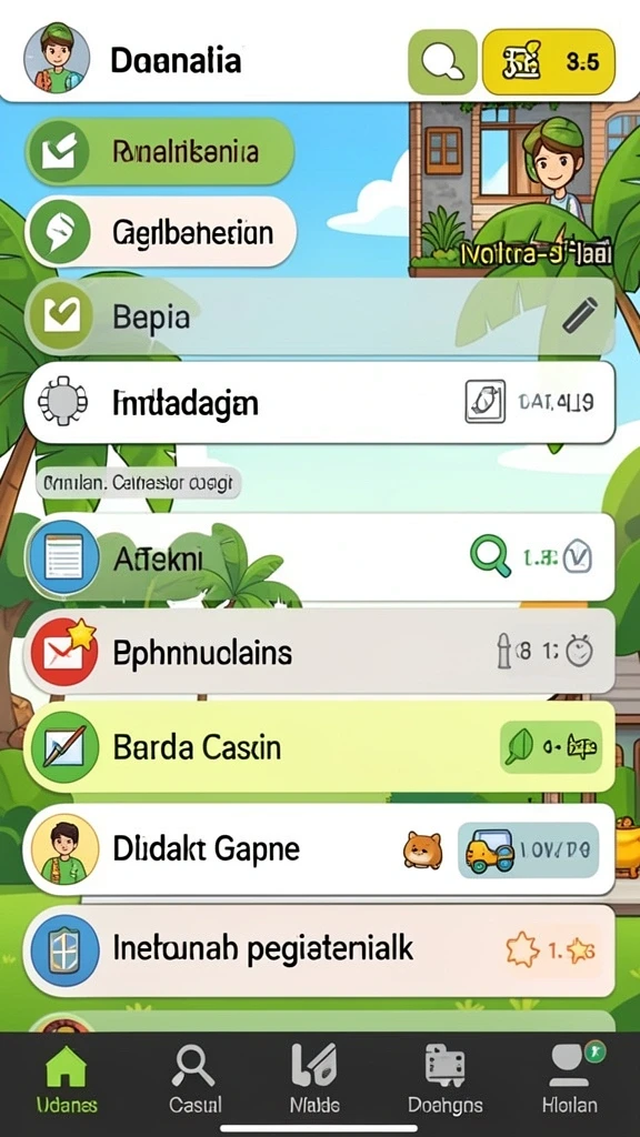 Kompetisi seru dengan pemain dari seluruh dunia.
