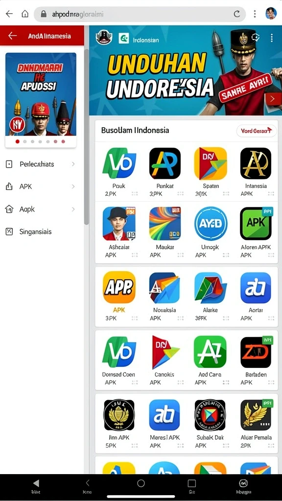 Tampilan antarmuka yang menarik dan user-friendly.
