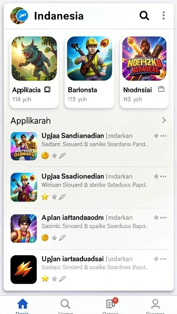 Minigame menarik yang bisa dimainkan untuk mendapatkan bonus.