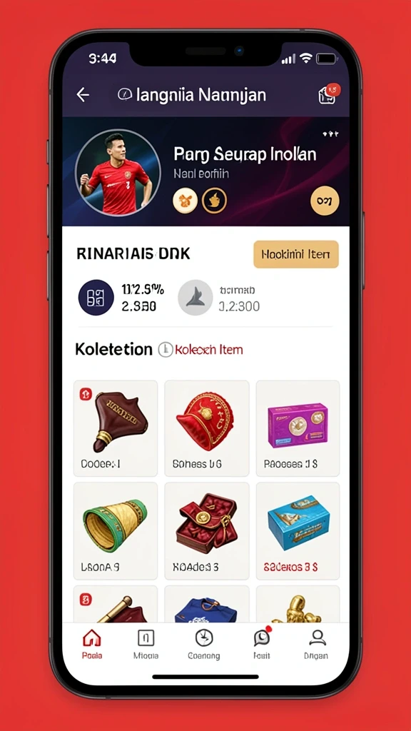 Berbagai pilihan tema slot yang tersedia.