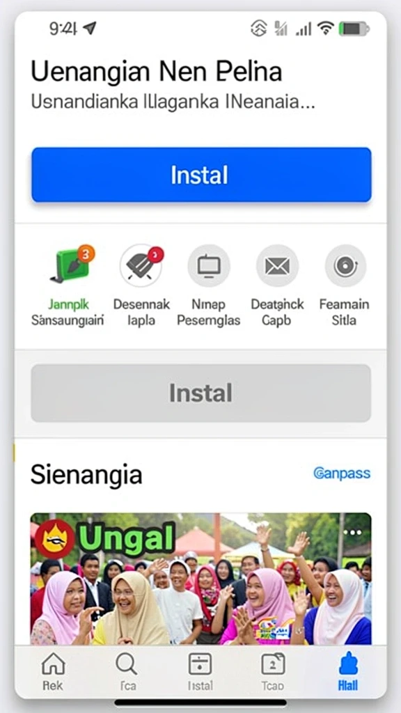 Tampilan antarmuka yang menarik dan mudah dinavigasi.