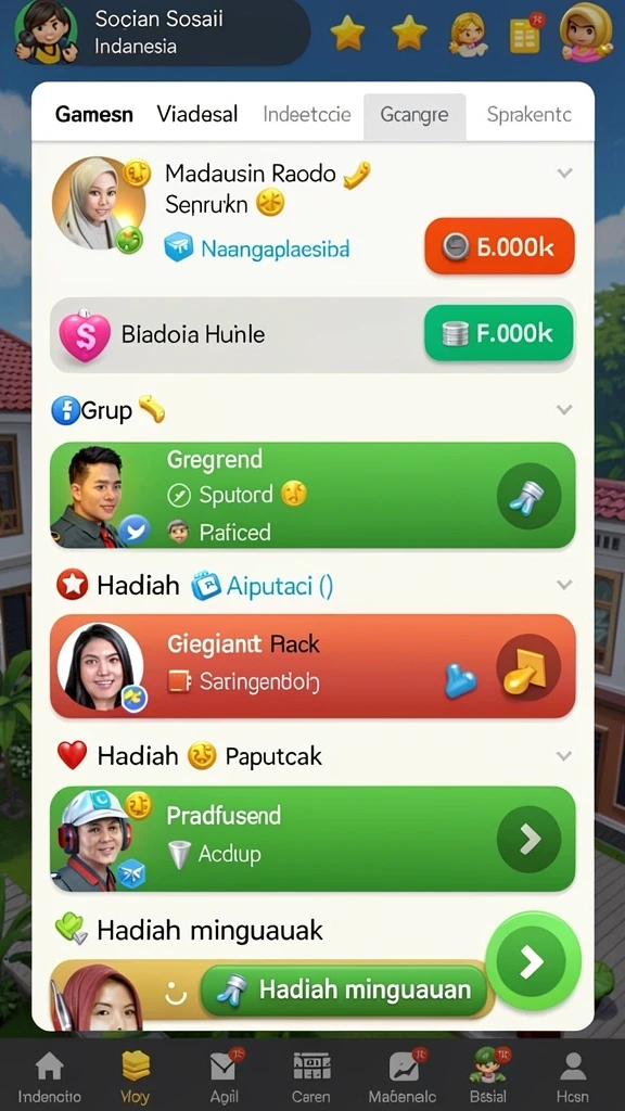 Aksi seru dalam mode multiplayer yang mendebarkan.
