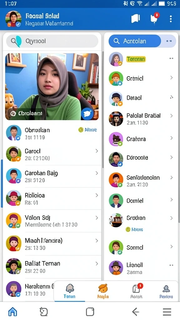 Tampilan antarmuka yang menarik dan mudah dinavigasi.