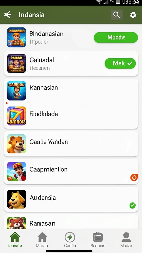 Menampilkan karakter utama yang siap menjalani petualangan seru.