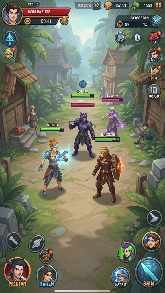 Ilustrasi gameplay yang seru dan menantang di SATSET138.