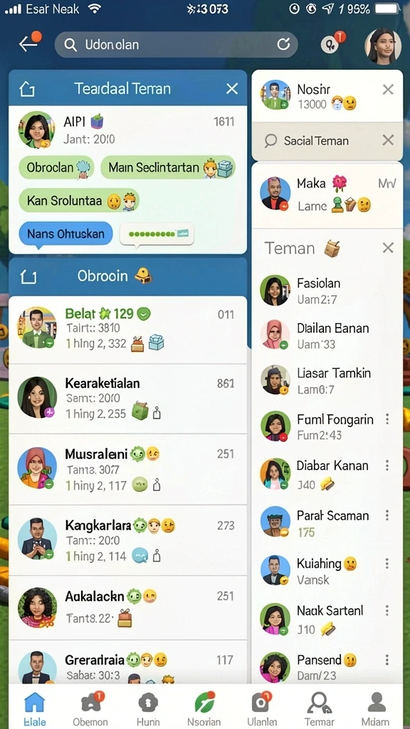 Karakter utama dalam misi sulit di UT77.