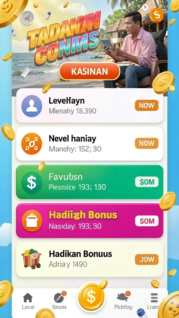 Melihat berbagai musuh dan tantangan di level terbaru.