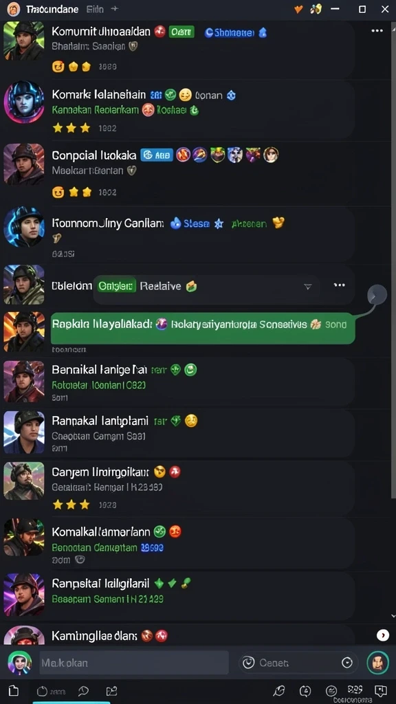 Tampilan antarmuka yang ramah pengguna.