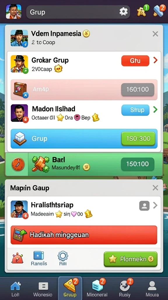 Gameplay seru dengan berbagai tantangan yang menunggu.